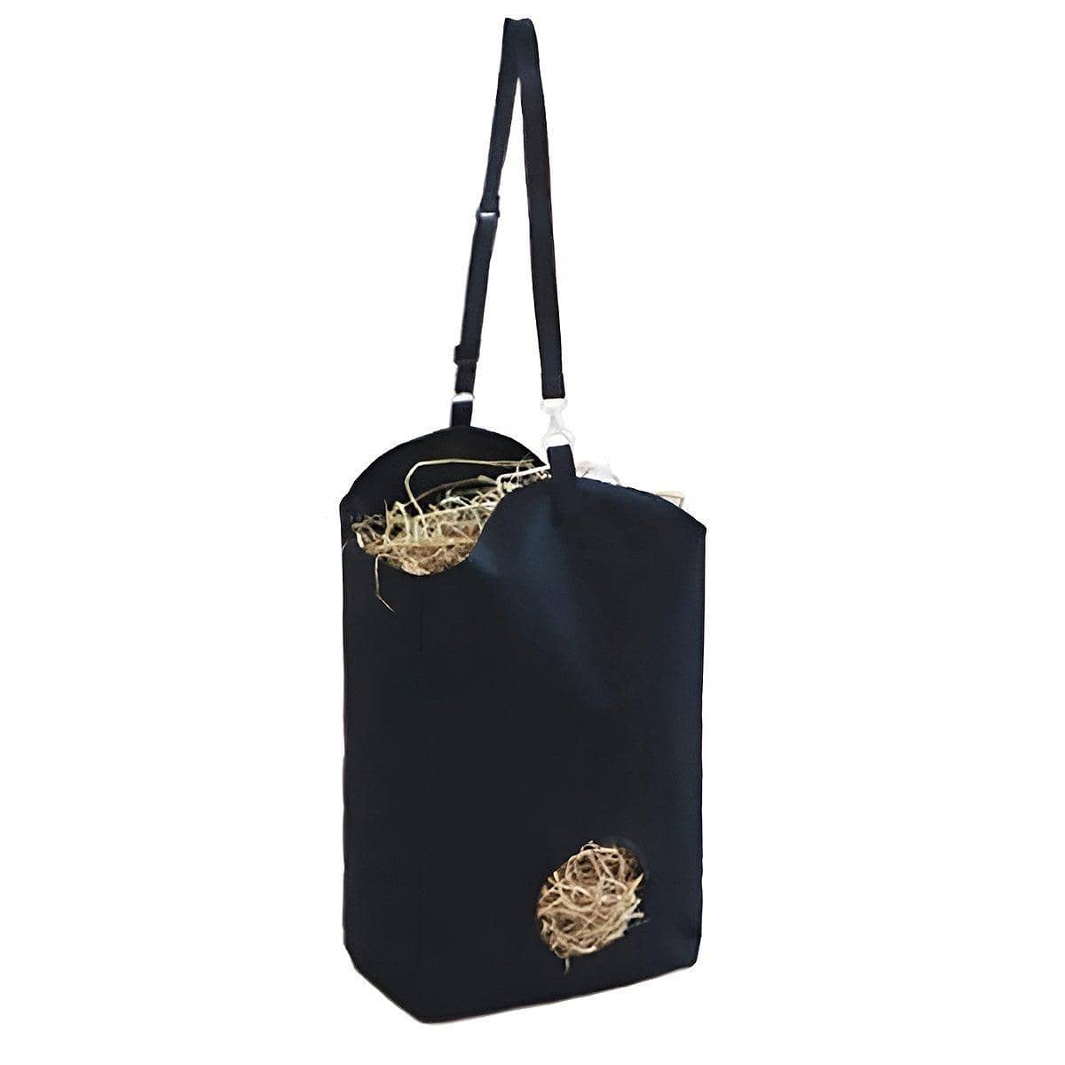 Horse Slow Feed Hay Bag with Feeding Hole and Hanging Strap - view 2
