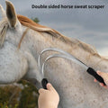 Horse Sweat Scraper Serrated Grooming Tool for Cleaning and Shedding - view 4