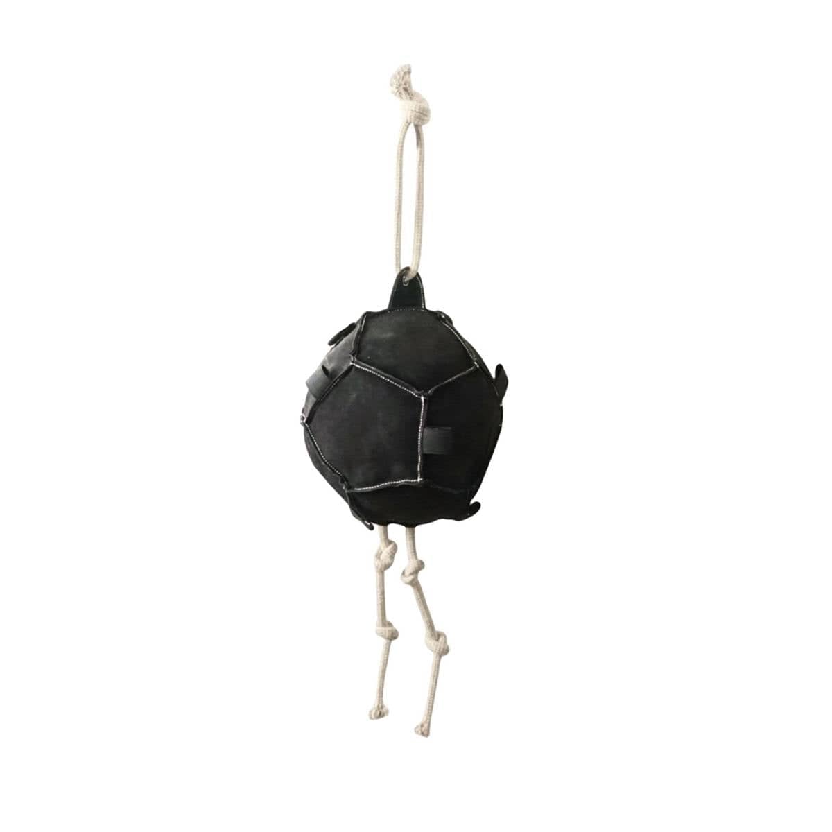 Horse Treat Feeder Hanging Carrot Puzzle Ball for Stable Enrichment - view 2