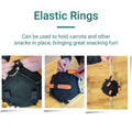 Horse Treat Feeder Hanging Carrot Puzzle Ball for Stable Enrichment - view 4