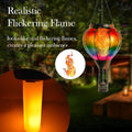 Hot Air Balloon Solar Lantern with Flickering Flame Light for Garden and Patio - view 4