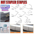 Hot Stapler Staples for Plastic Welder and Car Bumper Repair, Pack of 800
