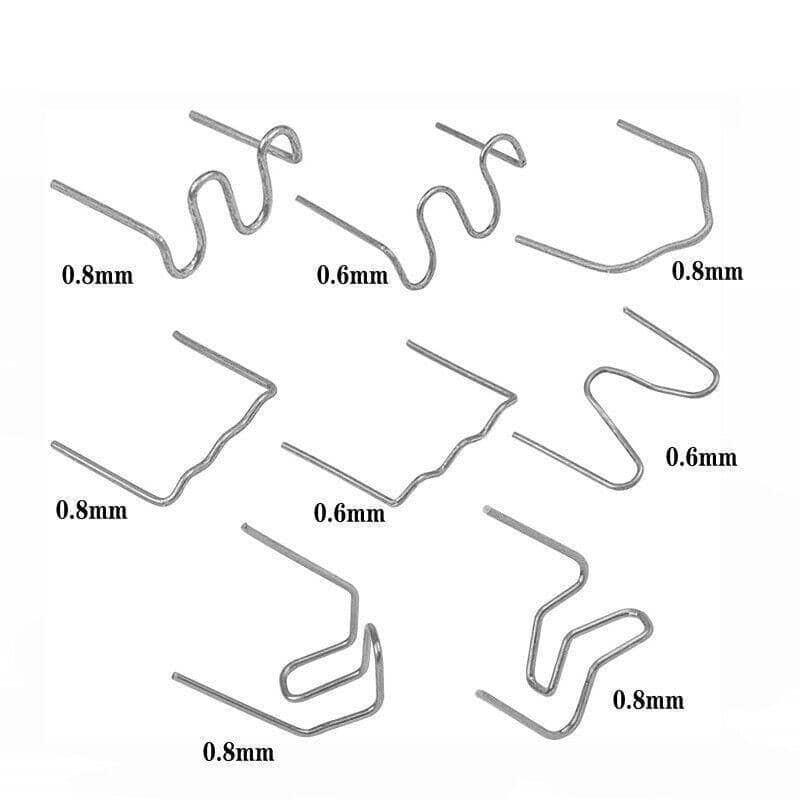 Hot Stapler Staples for Plastic Welder and Car Bumper Repair, Pack of 800 - view 3