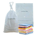 Hotel and Guesthouse Disposable Laundry Bags with Drawstring, Pack of 50 - view 2