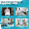 Hotel and Guesthouse Disposable Laundry Bags with Drawstring, Pack of 50 - view 5