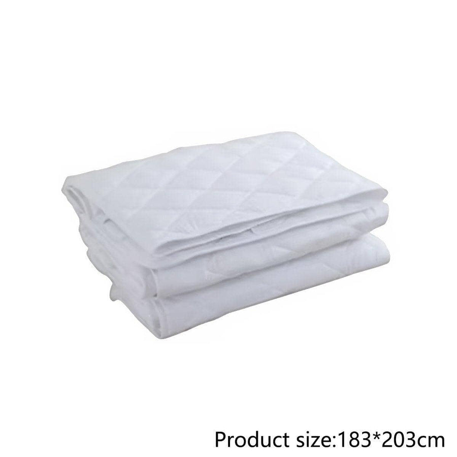 Hotel Mattress Comfort Pad - King (183 x 203cm), Plain Fabric