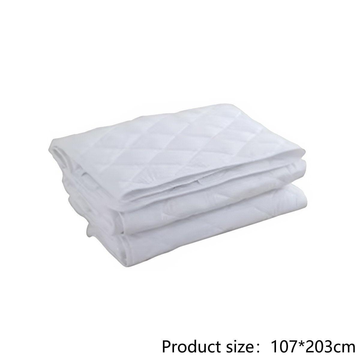 Hotel Mattress Comfort Pad - King Single (107 x 203cm), Brushed Fabric
