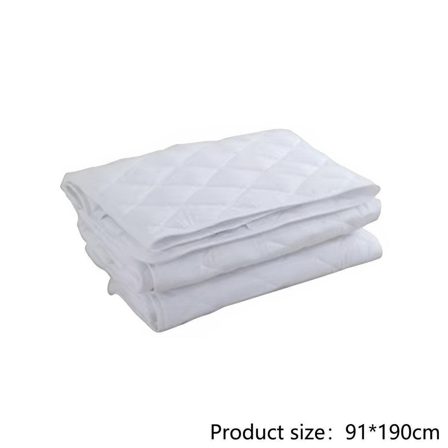 Hotel Mattress Comfort Pad - Single (91 x 190cm), Plain Fabric