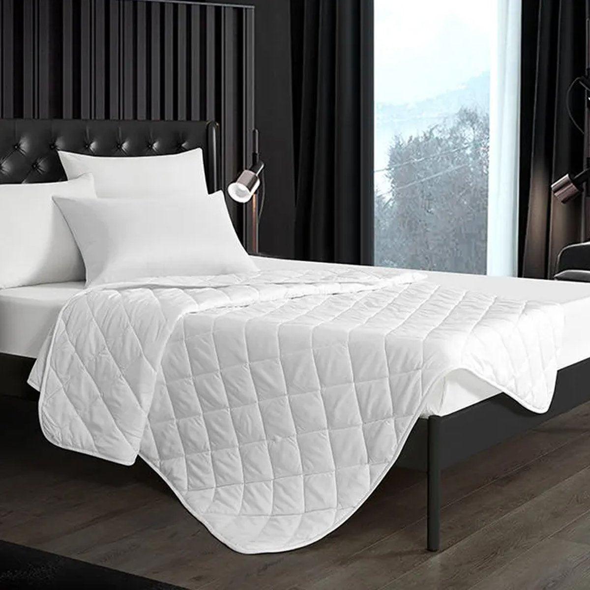Hotel Mattress Comfort Pad - Single (91 x 190cm), Plain Fabric - view 5