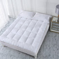 Hotel Mattress Topper Pad - Double (137 x 190cm), Cotton Down Fabric - view 4