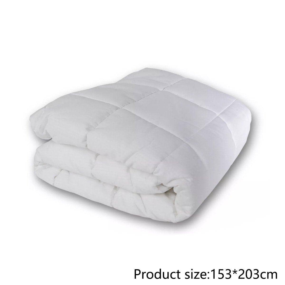 Hotel Mattress Topper Pad - Queen (153 x 203cm), Cotton Down Fabric