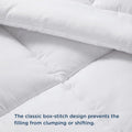 Hotel Quilt Core Double 180 x 210cm - Cotton Finish Microfibre Quilt - view 6