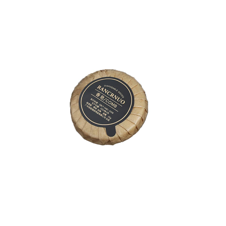 Hotel Round Wrapped Soap Bars - Pack of 50