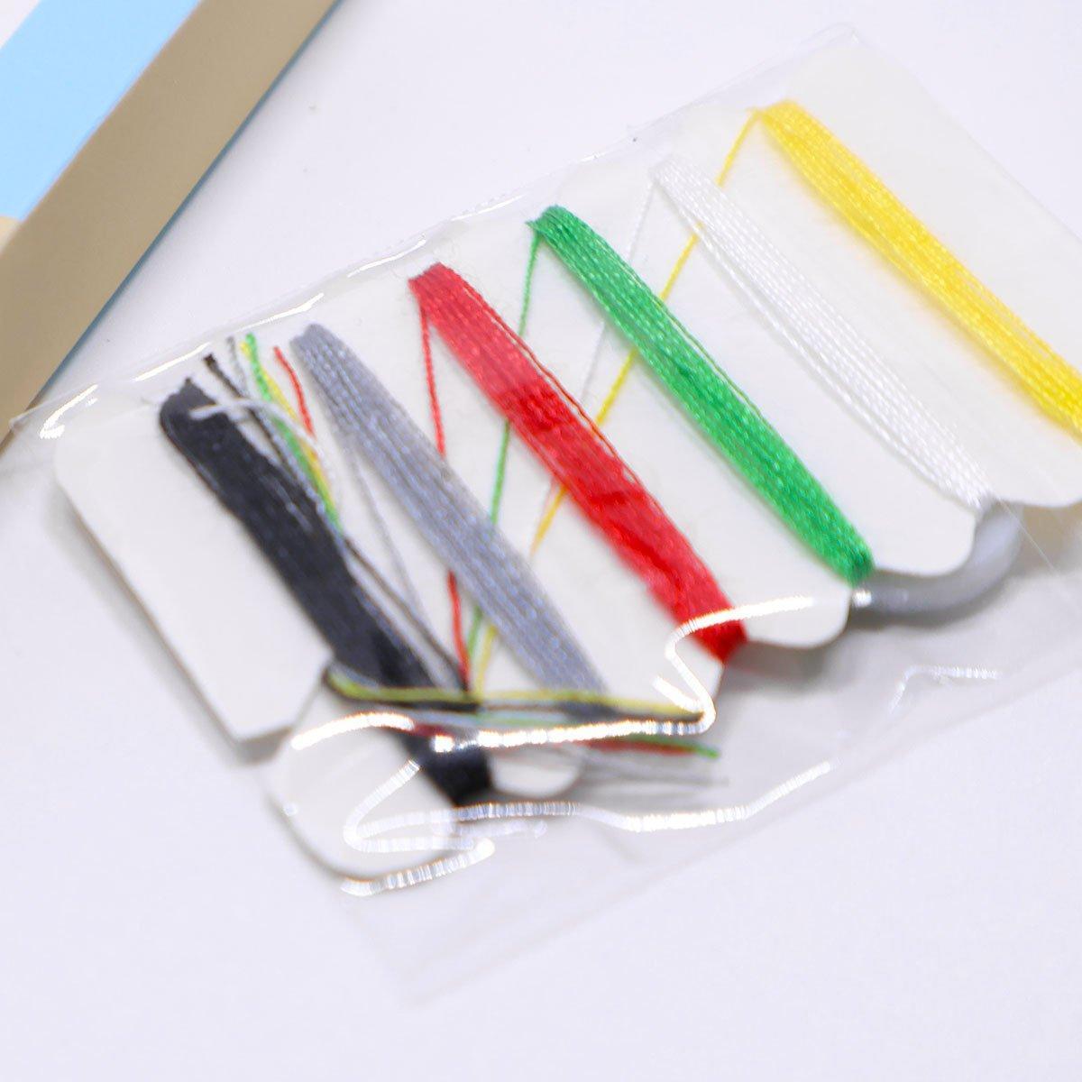 Hotel Sewing Kit Travel Emergency Sewing Set, 50 Pack - Light Blue Box - view 8