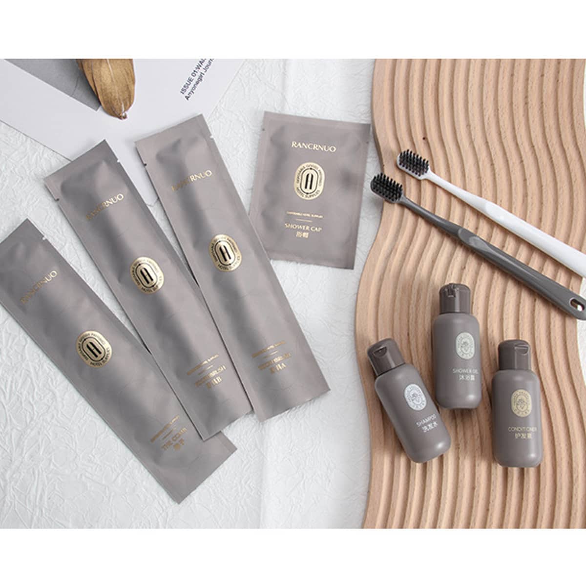 Hotel Toiletries Travel Size Bottles, Pack of 20 - Shampoo - view 5