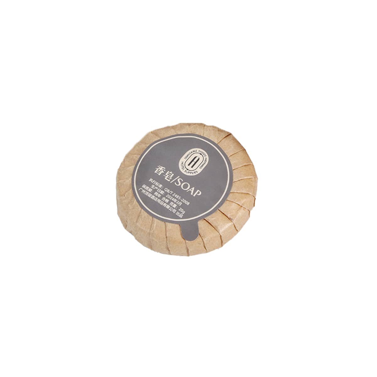 Hotel Toiletries Wrapped Round Soap, Pack of 50 - Soap