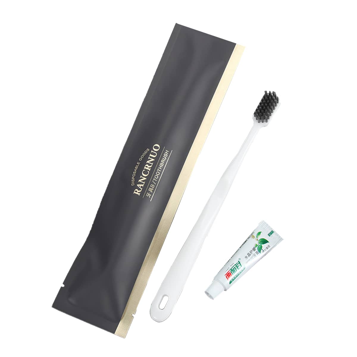 Hotel Toothbrush Sets with Toothpaste - Pack of 20