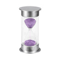 Hourglass Sand Timer 30 Minute, Anti-Fall Classroom Timer - Purple - view 2