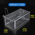 Humane Live Catch Rodent Trap Cage - Single Door, 27 x 14 x 12 cm - view 3