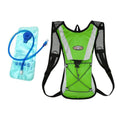 Hydration Pack Backpack with 2 Litre Water Bladder for Hiking and Cycling - Green