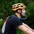 Hydration Pack Backpack with 2 Litre Water Bladder for Hiking and Cycling - Orange - view 5