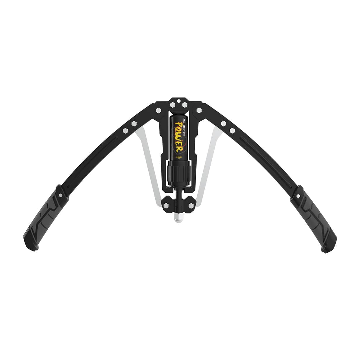 Hydraulic Arm Force Trainer, Adjustable Resistance - Black