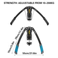 Hydraulic Arm Force Trainer, Adjustable Resistance - Black - view 4