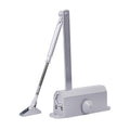 Hydraulic Door Closer for 45 to 65 kg Doors - Silver Aluminium - view 2