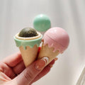 Ice Cream Cone Catnip Toy for Cats - Mint Green - view 5