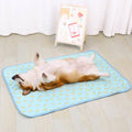 Ice Silk Pet Cooling Mat - Pink Peach Print, Medium (62 x 50 cm) - view 5