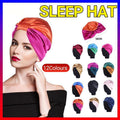 Imitation Silk Sleeping Cap for Women - Blue Green - view 2