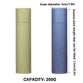 Incense Paper Tubes, 200 g Capacity - Olive Green, Pack of 10 - view 4