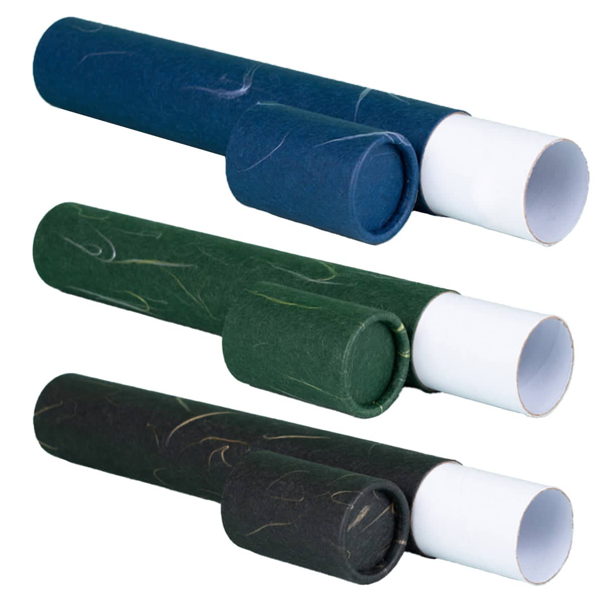 Incense Paper Tubes, 50 g Capacity, Pack of 20 - Blue - view 3