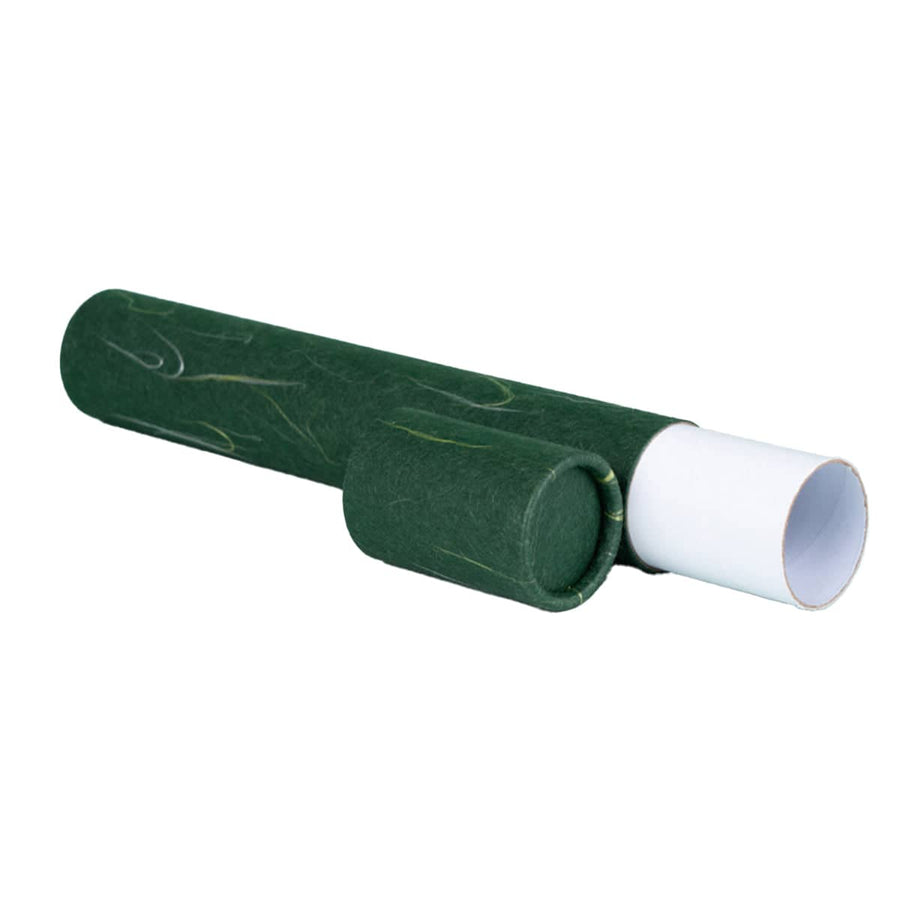 Incense Paper Tubes, 50 g Capacity, Pack of 20 - Green