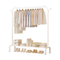 Indoor Clothes Drying Rack Space Saving for Laundry and Bedroom - White