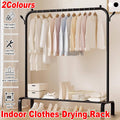 Indoor Clothes Drying Rack Space Saving for Laundry and Bedroom - White - view 2