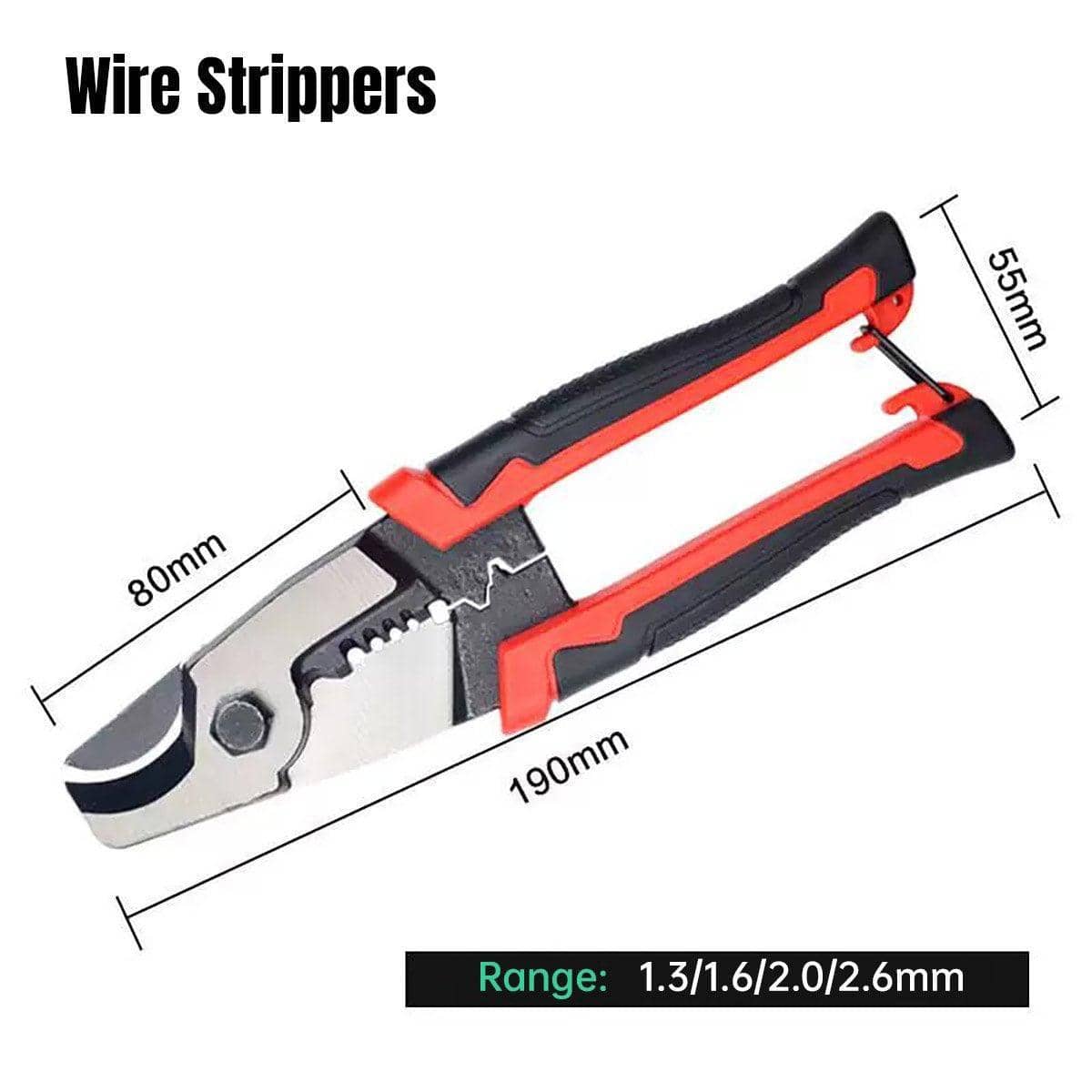 Industrial Cable Cutter for Copper, Aluminium and Armoured Cable, Geared Wire Cutter - view 3