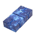 Infinity Cube Puzzle Fidget Toy Stress Relief - Blue
