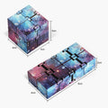 Infinity Cube Puzzle Fidget Toy Stress Relief - Blue - view 4