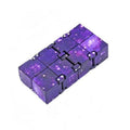 Infinity Cube Puzzle Fidget Toy Stress Relief - Purple