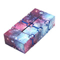 Infinity Cube Puzzle Fidget Toy Stress Relief - Violet