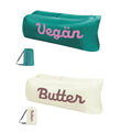 Inflatable Air Sofa Lounger for Camping and Picnics - Teal Green - view 3
