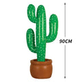 Inflatable Cactus Decoration 90 cm Blow up Prop for Western or Mexican Parties - view 3