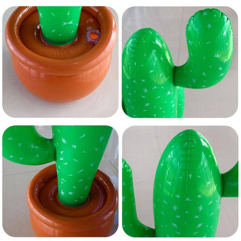 Inflatable Cactus Decoration 90 cm Blow up Prop for Western or Mexican Parties - view 4