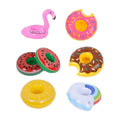 Inflatable Floating Drink Holder for Pool and Beach - Coffee Donut - view 3