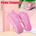 Inflatable Foot Pedal Stepper Non Slip Fitness Equipment for Home, Pink
