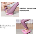 Inflatable Foot Pedal Stepper Non Slip Fitness Equipment for Home, Pink - view 5