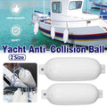 Inflatable PVC Yacht Fender 58 x 16 cm, Marine Anti Collision Airbag Pad for Boats - White - view 2