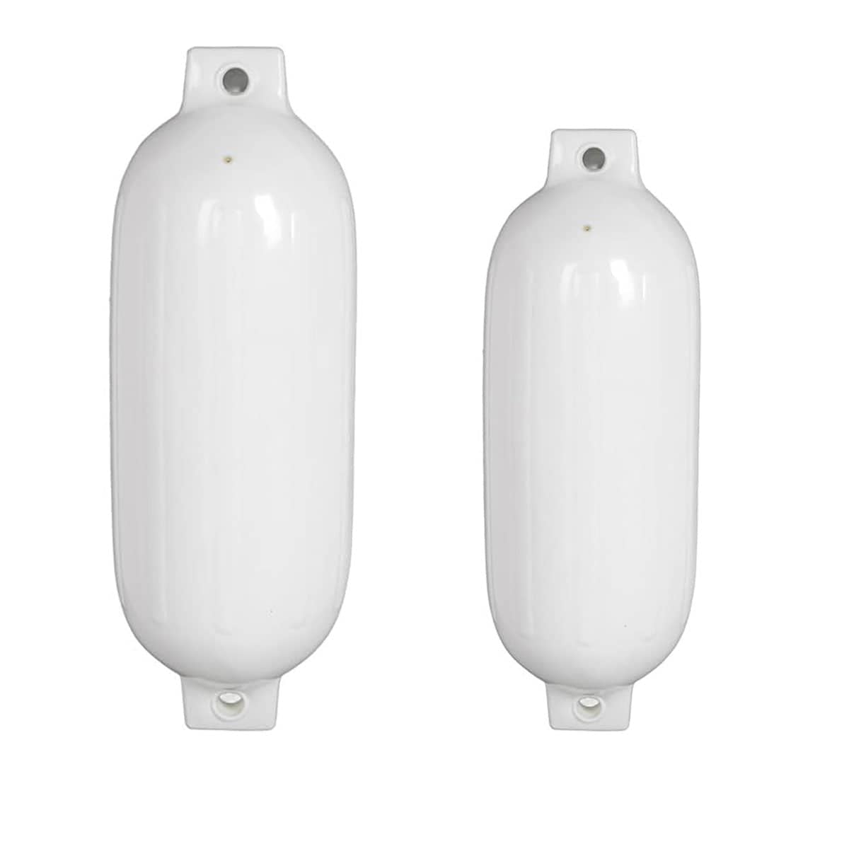 Inflatable PVC Yacht Fender 58 x 16 cm, Marine Anti Collision Airbag Pad for Boats - White - view 3