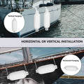 Inflatable PVC Yacht Fender 58 x 16 cm, Marine Anti Collision Airbag Pad for Boats - White - view 5